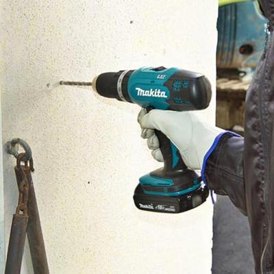 Makita DHP453Z 18 V Li-ion klopboormachine | zonder accu&apos;s en lader en koffer - DHP453Z - thumbnail