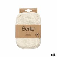 Exfoliërende Handschoen Berilo B7081-5 Wit Beige (12 Stuks) - thumbnail