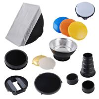 Falcon Eyes Universele Speedlite Camera Flitser Strobist Set SGA-K9 - thumbnail