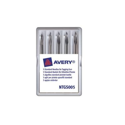 Avery av-ntgs005 naalden textielpistool 5 naalden voor ridderspoortang