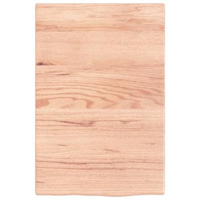 Badkamer wandschap staal en massief eikenhout