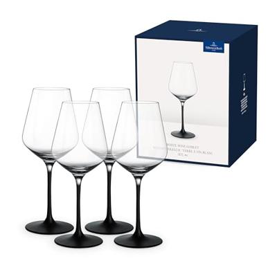 VILLEROY & BOCH - Manufacture Rock - Witte wijnglas 0,38l Set/4