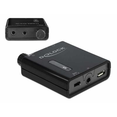 DeLOCK Portable Stereo Hoofdtelefoon versterker DeLOCK Portable Stereo Hoofdtelefoon versterker