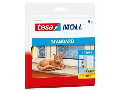 tesa STANDARD 05559-00100-00 Afdichtingstape tesamoll Wit (l x b) 6 m x 9 mm 1 stuk(s) tesa STANDARD 05559-00100-00 Afdichtingstape tesamoll Wit (l x b) 6 m x 9 mm 1 stuk(s)