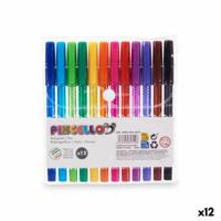 Set Balpennen Multicolour (12 Stuks) - thumbnail