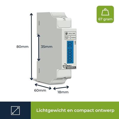 Velleman EMDIN01 Energiekostenmeter