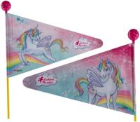 BIKE FASHION veiligheidsvlag safety flag einhorn paradies - thumbnail