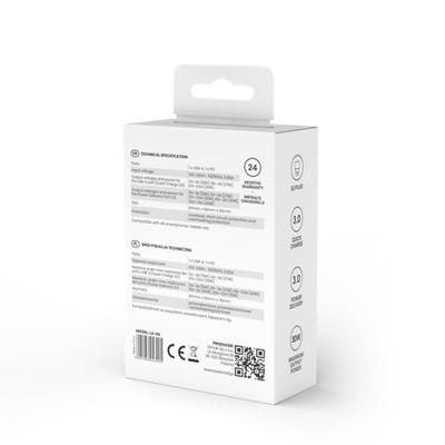SAVIO LA-06 USB Type A & Type C Quick Charge Power Delivery 3.0 Binnen