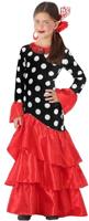 Kinderkostuum Zwart Rood Spanje - Maat: 10-12 Jaar - Maat: 10-12 Jaar - thumbnail
