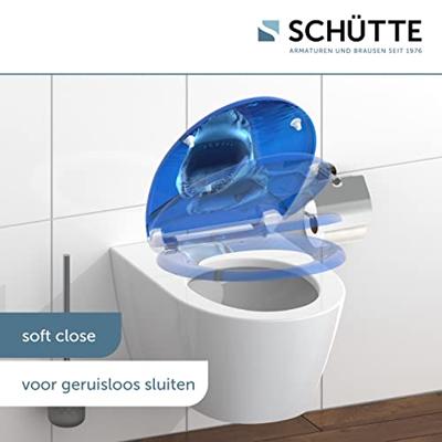 Duroplast WC-bril SHARK met soft-close en quick-release