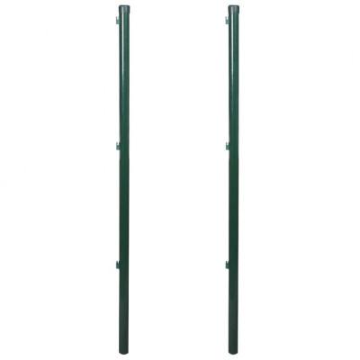 VidaXL Schuttingpalen 2 st 115 cm