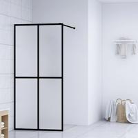 Inloopdouchewand 118x190 cm mat gehard glas - thumbnail