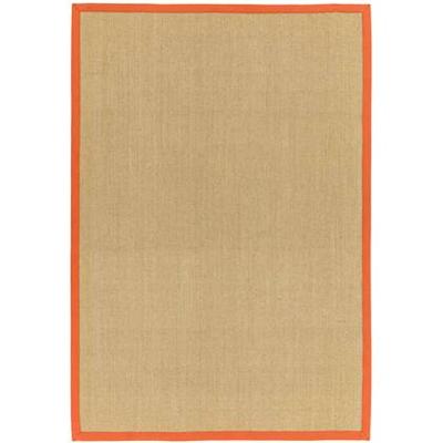 Vloerkleed Sisal - Linen/Orange