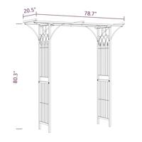 Tuinboog 200x52x204 cm - thumbnail