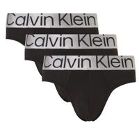 Calvin Klein 3-Pack Heren slips - Hip Brief Reconsidered Steel - Microvezel heren heupslip - Brede tailleband - thumbnail