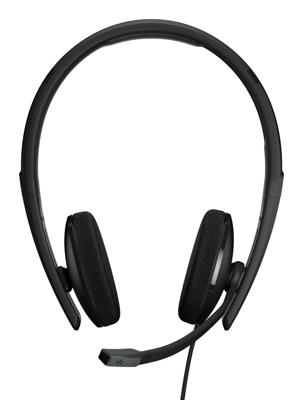 EPOS | SENNHEISER ADAPT 160T USB II Headset Bedrade Hoofdband Kantoor/Callcenter USB Type-A Zwart