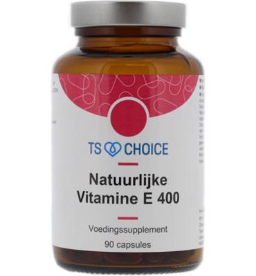 TS Choice Natuurlijke Vitamine E 400 Capsules