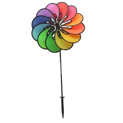 Rhombus Big Flower Regenboog Windvanger 48x73 cm Rhombus Big Flower Regenboog Windvanger 48x73 cm