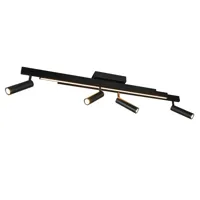 Trio 4-lichts led spotZeno zwart - 648310532 - thumbnail