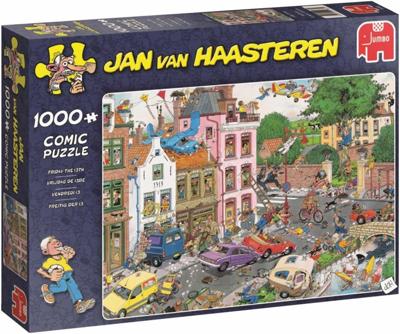 Jan van Haasteren Friday the 13th 1000 pcs Legpuzzel 1000 stuk(s) Strips Jan van Haasteren Friday the 13th 1000 pcs Legpuzzel 1000 stuk(s) Strips
