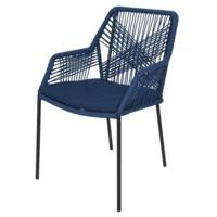 (R) Stapelstoel Seville blauw 85 cm | 10 stuks - thumbnail