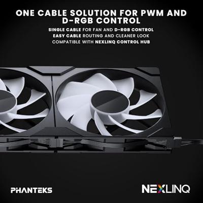 Phanteks PH-F140M25R_G2_DBK01 PC-ventilator