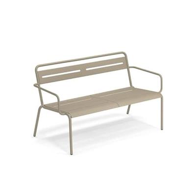EMU Star tuinbank met arm taupe