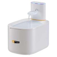 Ferplast Fontein voor katten en kleine honden ASTRA, draadloze kattenwaterfontein, oplaadbare kattenwaterdispenser met bewegingssensor, 3 l, drietrapsfilter, inclusief USB-C - thumbnail