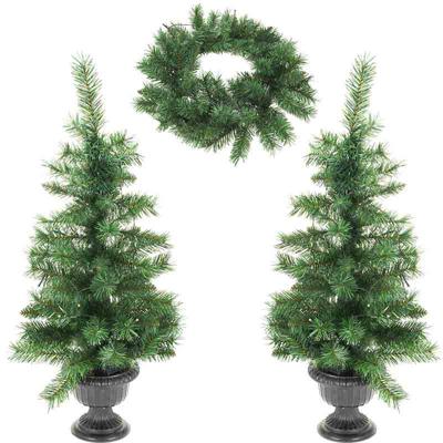 KERSTBOOM MET LED SET VAN 3STS