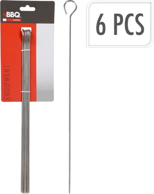 BBQ Pennen (6 st.)