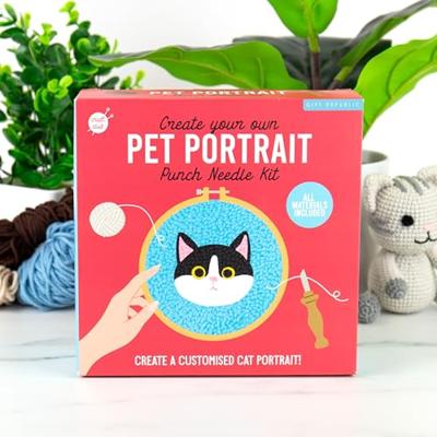 Gift Republic DIY kit - Cat Punch Needle Gift Republic DIY kit - Cat Punch Needle