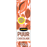 Jumbo Puur Chocolade 200 g - thumbnail