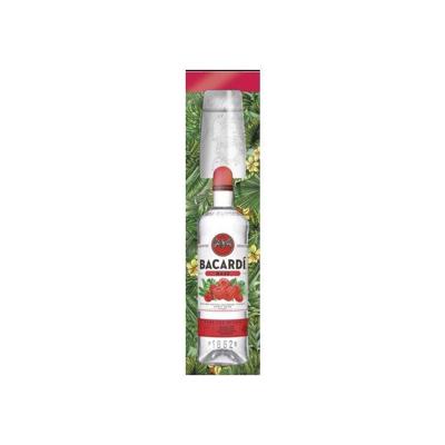 Bacardi Razz 1L + glas in Giftbox