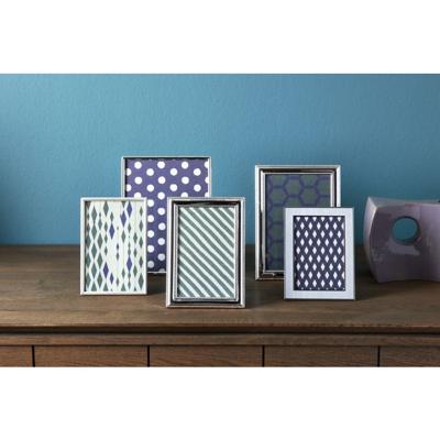 Zilverstad 6149600 Wissellijst Papierformaat: 9 x 13 cm Zilver
