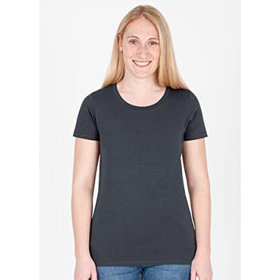 JAKO C6121D T-Shirt Organic Stretch Dames - Antraciet - 44 JAKO C6121D T-Shirt Organic Stretch Dames - Antraciet - 44