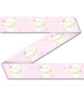Afzetlint Geboorte Meisje - thumbnail