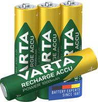 Varta hr03 nimh aaa oplaadbare batterij (4 stuks) - thumbnail