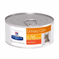 HILL'S PRESCRIPTION DIET Feline c/d Multicare Nat kattenvoer Kip 156 g - thumbnail