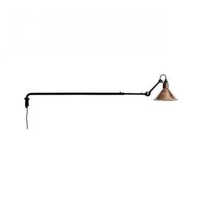 DCW Editions Lampe Gras N213 Conic Wandlamp - Rauw koper/wit DCW Editions Lampe Gras N213 Conic Wandlamp - Rauw koper/wit