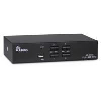 Inter-Tech AS-41HA HDMI KVM-switch Zwart - thumbnail