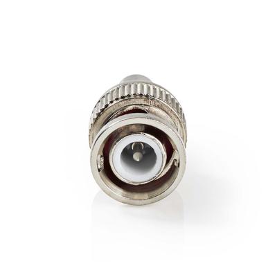 Nedis CVVC01905ME Bnc-connector Mannelijk Voor 6,0mm-coaxkabels 25 Stuks Metaal
