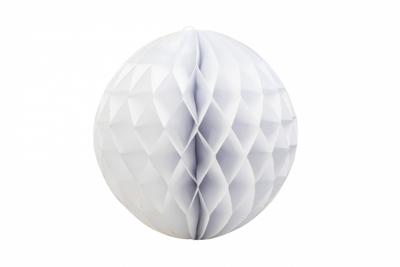 Creativ Company Pompon van papier, d 8 cm, wit, 10 stuk/ 1 doos