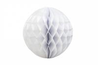 Creativ Company Pompon van papier, d 8 cm, wit, 10 stuk/ 1 doos - thumbnail