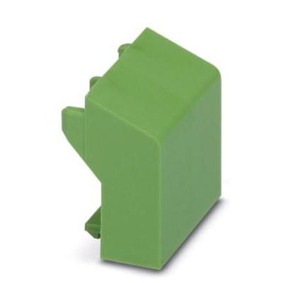 Phoenix Contact ME B-22,5 MSTBO GN DIN-rail-behuizing afsluitstop Kunststof Groen 10 stuk(s)