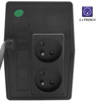 Qoltec 53774 UPS Line-interactive 1 kVA 600 W 1 AC-uitgang(en) - thumbnail