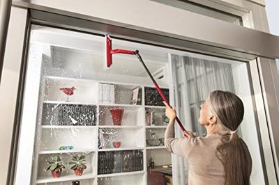 Raamwisser met stok Vileda