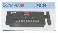 Olympia PS 36 Papierversnipperaar 6 vellen Strip cut 6 mm P-2 7 l - thumbnail