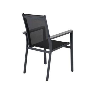 Nohr Tuinstoel 'Marnell' kleur Zwart