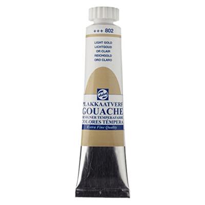 Talens Gouache Extra Fine Quality Tube 20 ml - Lichtgoud 802