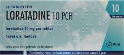 Teva Loratadine 10mg 30 Tabletten
